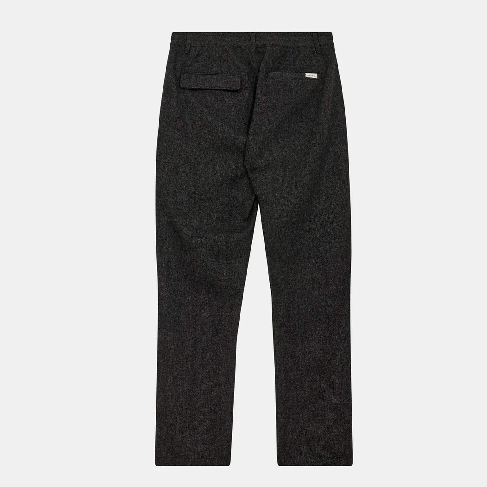 Akjan Pleat Wool Pant granite grey Anerkjendt