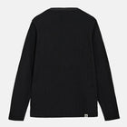 Akkikki L/S Waffle Tee caviar Anerkjendt