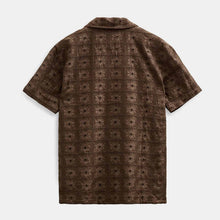 Akleander Lace EMB S/S Shirt teak Anerkjendt