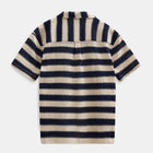 Akleander Stripe Lace S/S Shirt tofu Anerkjendt