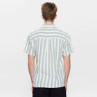 Akleander Struc Stripe2 S/S Shirt tofu Anerkjendt