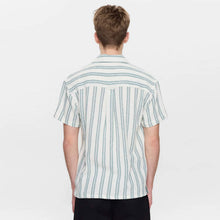 Akleander Struc Stripe2 S/S Shirt tofu Anerkjendt