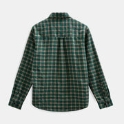 Akleif Check L/S Shirt hunter green