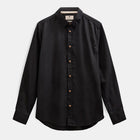 Akleif Cot/Linen/Vis L/S Shirt caviar Anerkjendt