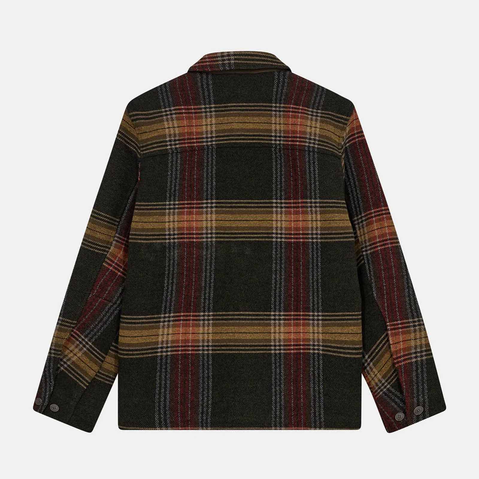 Akoscar Heavy Twill Overshirt forest night Anerkjendt