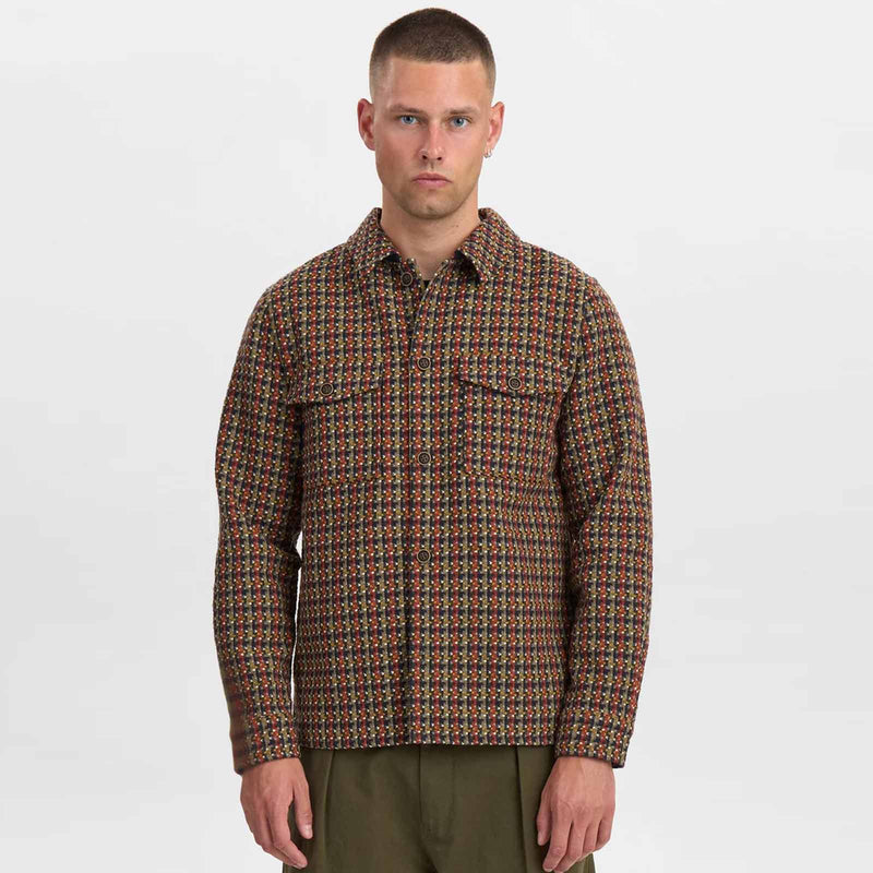 Akoscar New Multi Col Overshirt tiger´s eye Anerkjendt