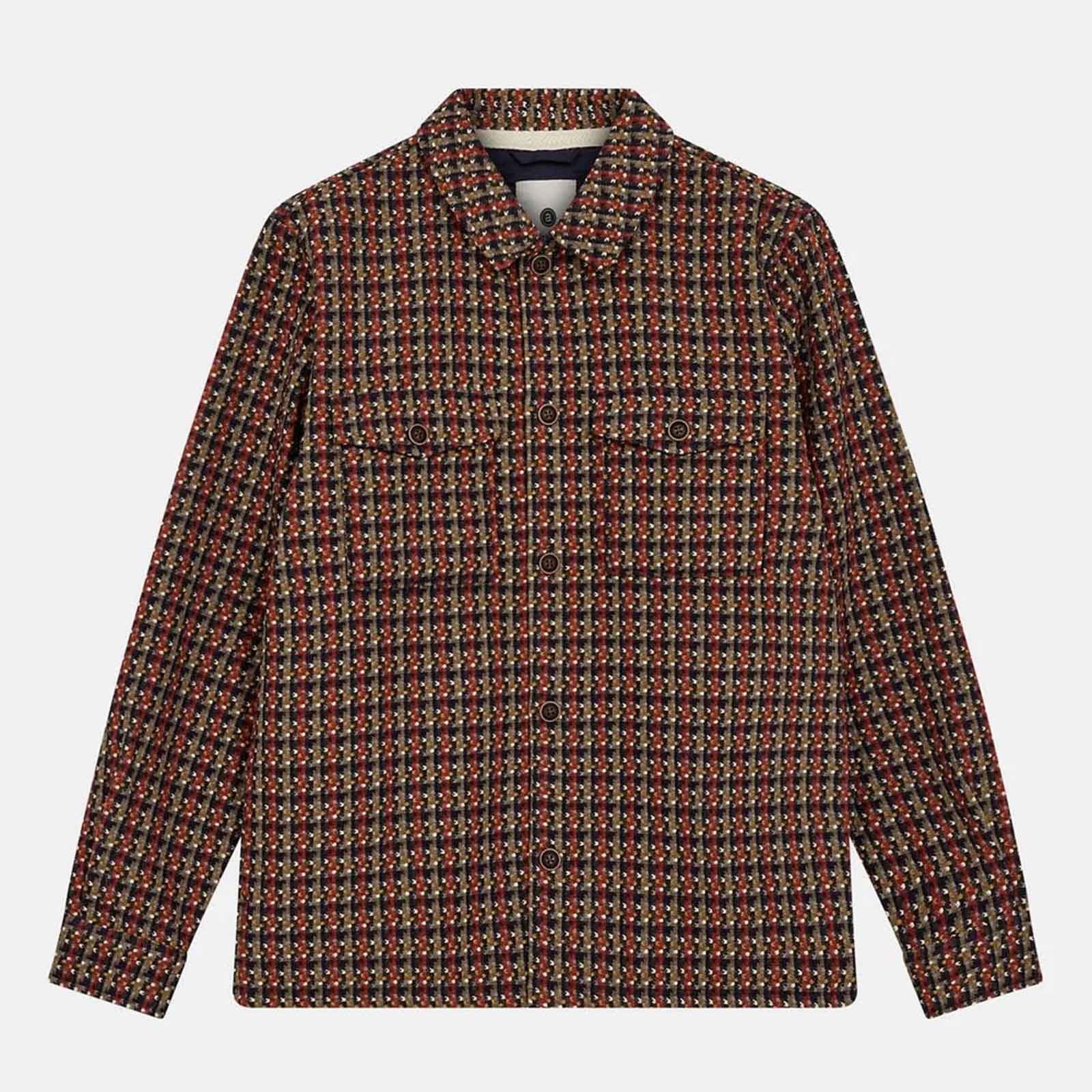 Akoscar New Multi Col Overshirt tiger´s eye Anerkjendt