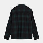 Akoscar Woolen Overshirt forest night Anerkjendt