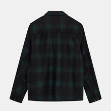 Akoscar Woolen Overshirt forest night Anerkjendt