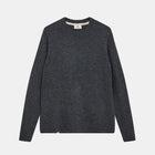 Akpeter Merino Wool Knit Jumper dark grey mel Anerkjendt