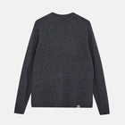 Akpeter Merino Wool Knit Jumper dark grey mel Anerkjendt