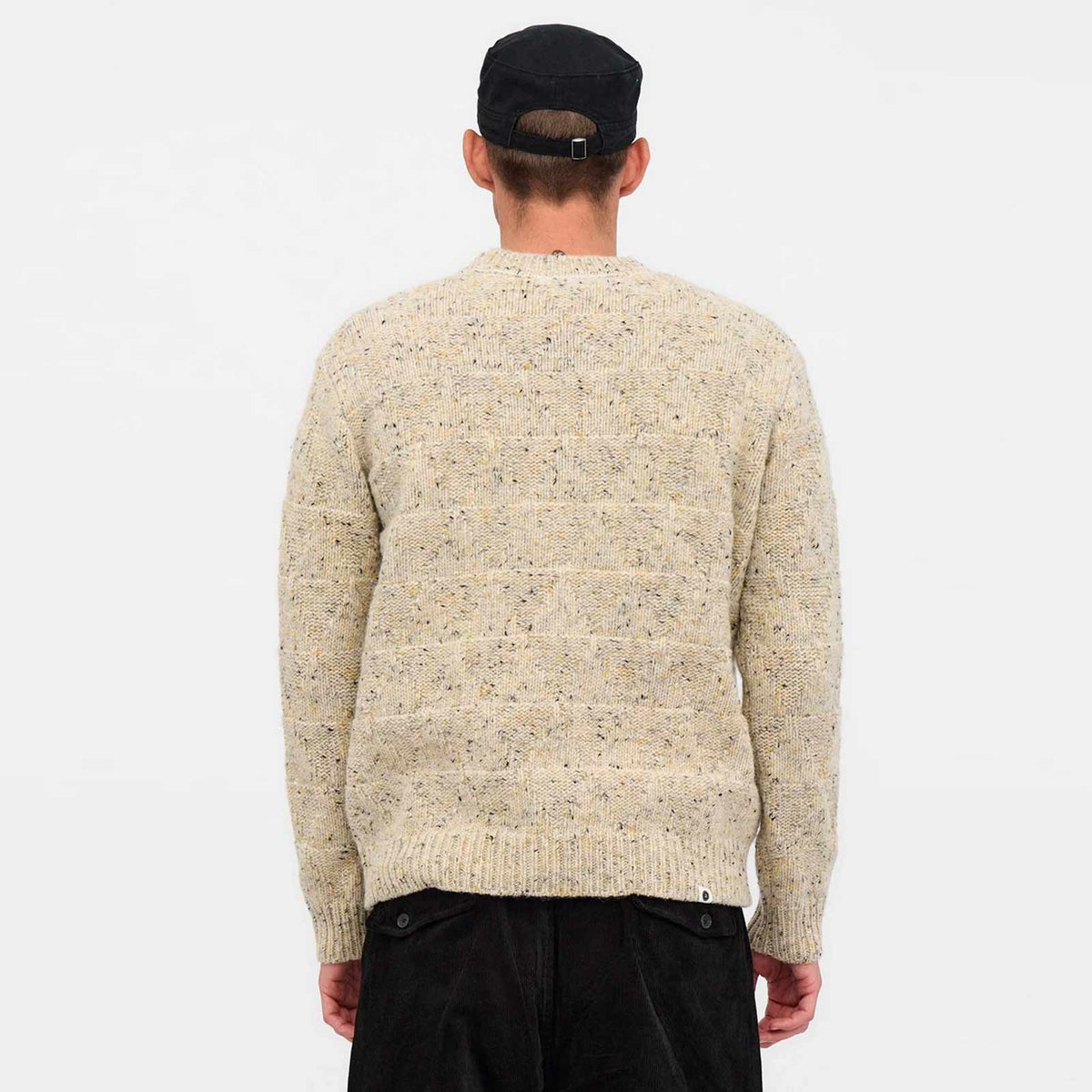 Aksinus Heavy Wool Knit light grey mel