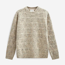 Aksinus Heavy Wool Knit light grey mel