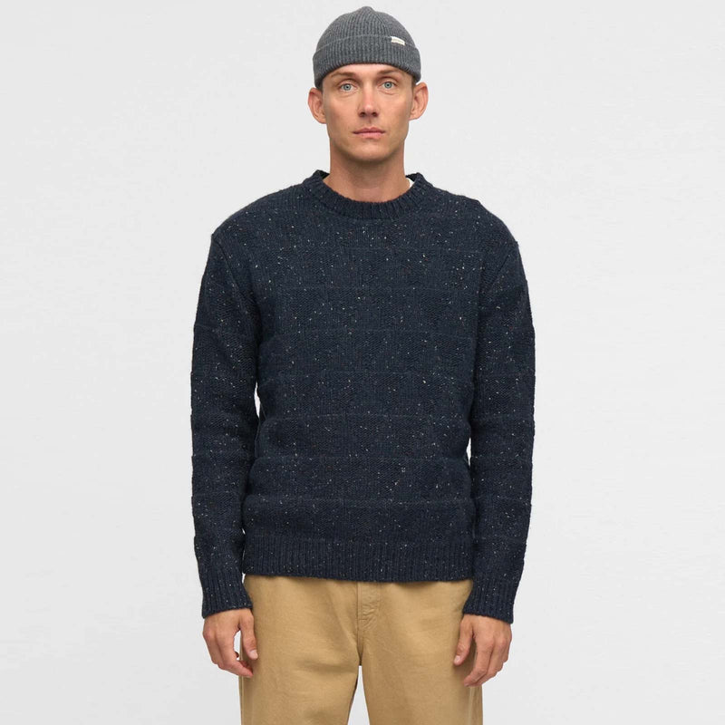 Aksinus Heavy Wool Knit sky captain