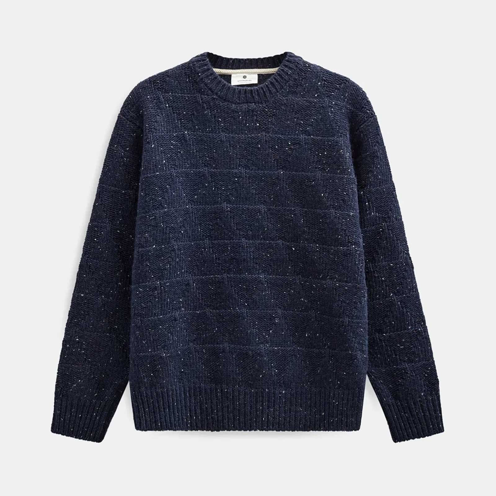 Aksinus Heavy Wool Knit sky captain
