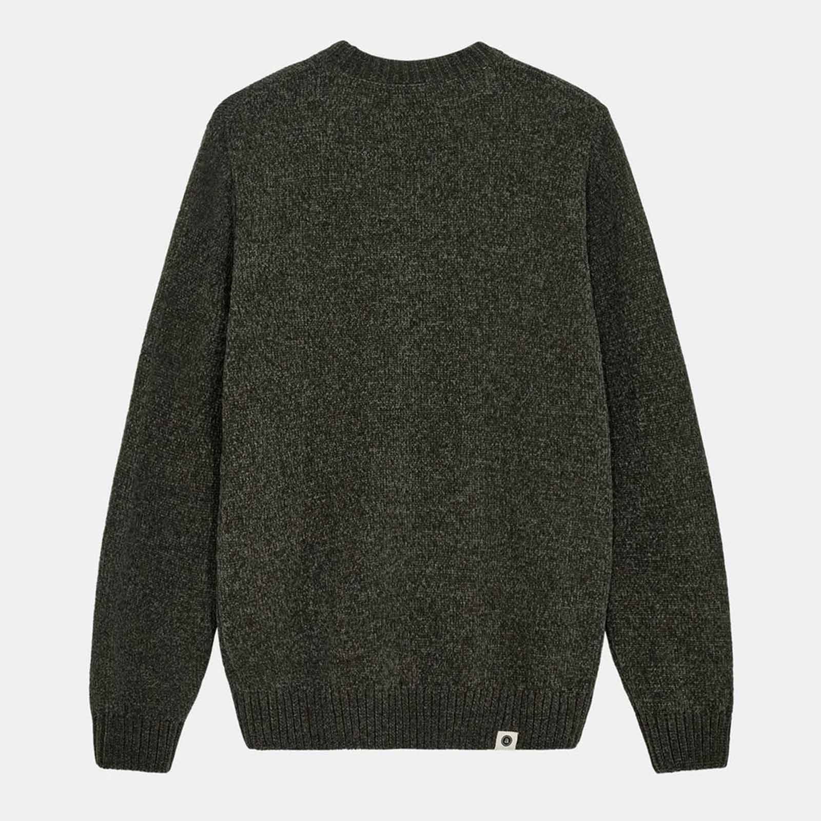 Aksune Chenille Knit Jumper forest night Anerkjendt