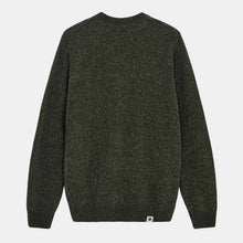 Aksune Chenille Knit Jumper forest night Anerkjendt