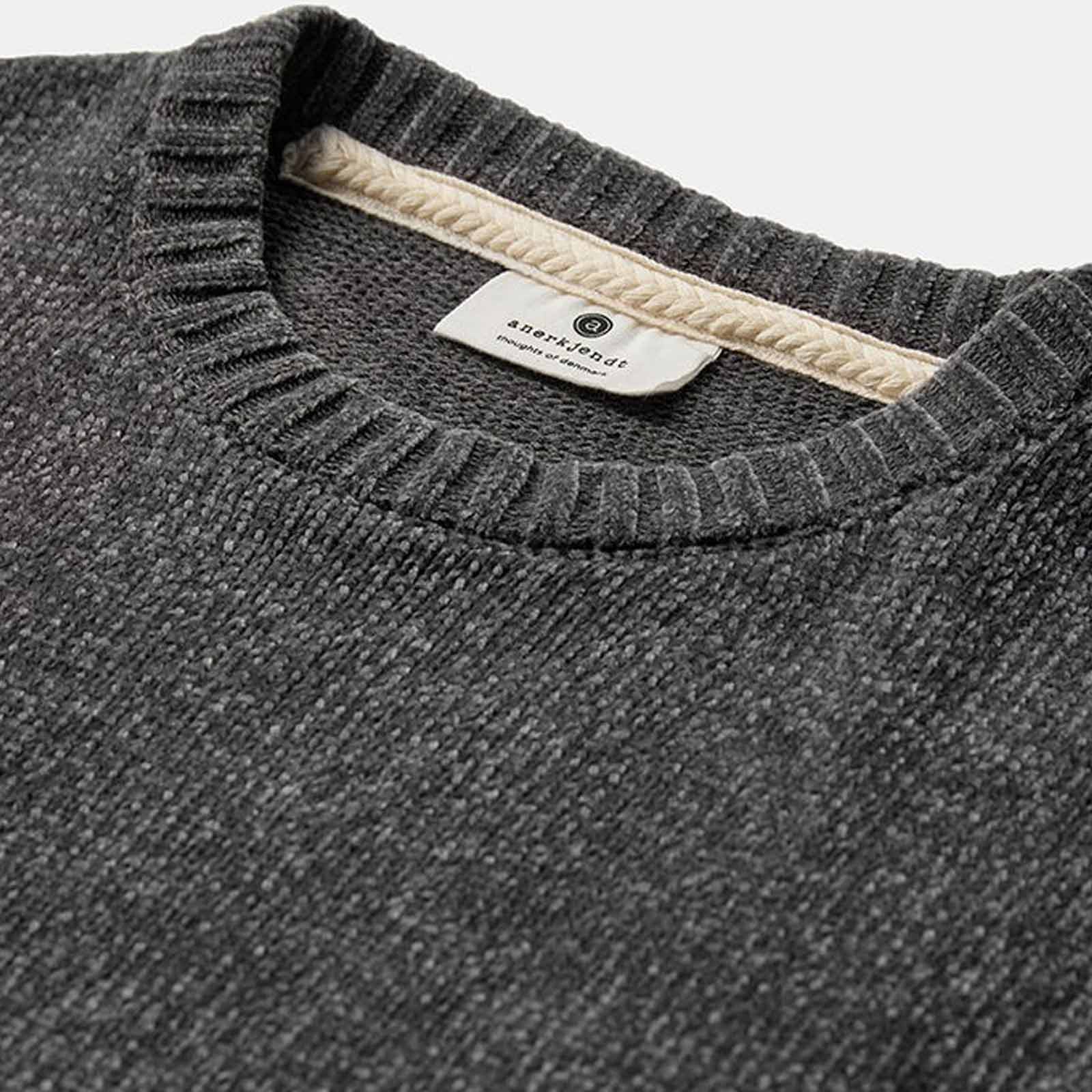 Aksune Chenille Knit Jumper granite gray