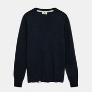 Aksune Cotton/Linen Knit sky captain