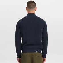 Aksune Patent Half Zip Knit Jumper sky captain Anerkjendt