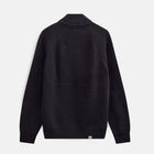 Aksune Patent Half Zip Knit caviar