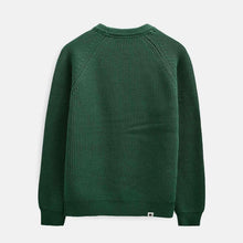 Aksune Patent Knit Jumper hunter green