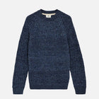 Aksune Structure Knit Jumper sky captain Anerkjendt