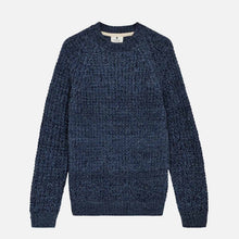 Aksune Structure Knit Jumper sky captain Anerkjendt