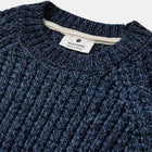 Aksune Structure Knit Jumper sky captain Anerkjendt