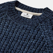 Aksune Structure Knit Jumper sky captain Anerkjendt
