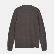 Aksvend Lambswool Cardigan granite gray Anerkjendt