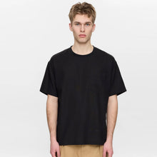 Akvillads Cot/Lin/Vis S/S Tee caviar Anerkjendt