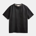 Akvillads Cot/Lin/Vis S/S Tee caviar Anerkjendt