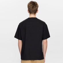 Akvillads Cot/Lin/Vis S/S Tee caviar Anerkjendt