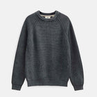 Aksune Washed Patent Knit Jumper sky captain