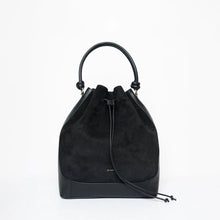 Tall Saku Bag Suede Mix black
