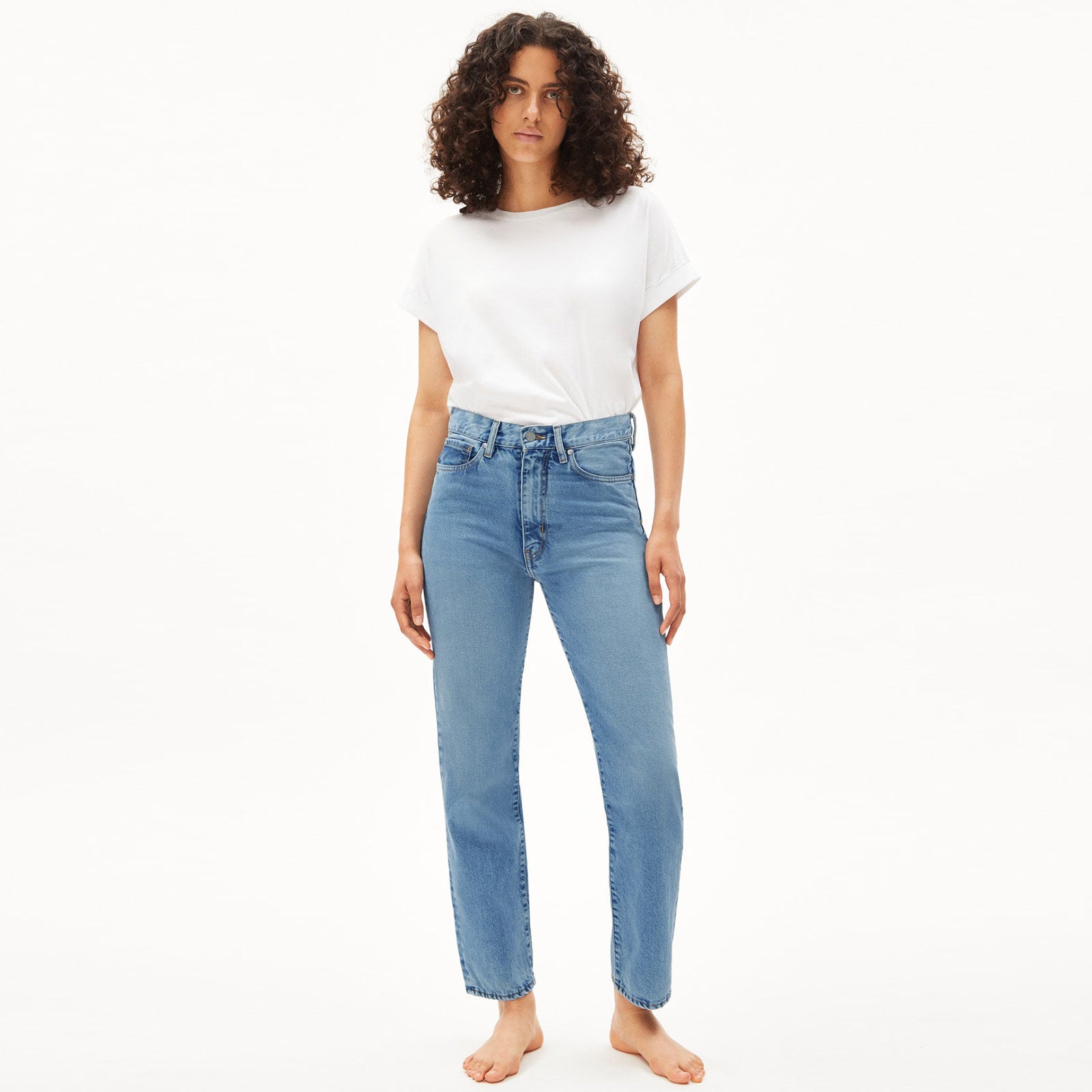 Aaikala Straight Fit Jeans medium slate