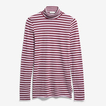 Grazilianaa Stripe TN Longsleeve moonlit lilac/velvet red