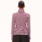 Grazilianaa Stripe TN Longsleeve moonlit lilac/velvet red