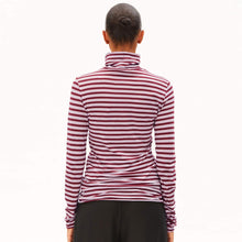 Grazilianaa Stripe TN Longsleeve moonlit lilac/velvet red