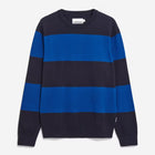 Loukaa Stripes Jumper night sky/lapis blue