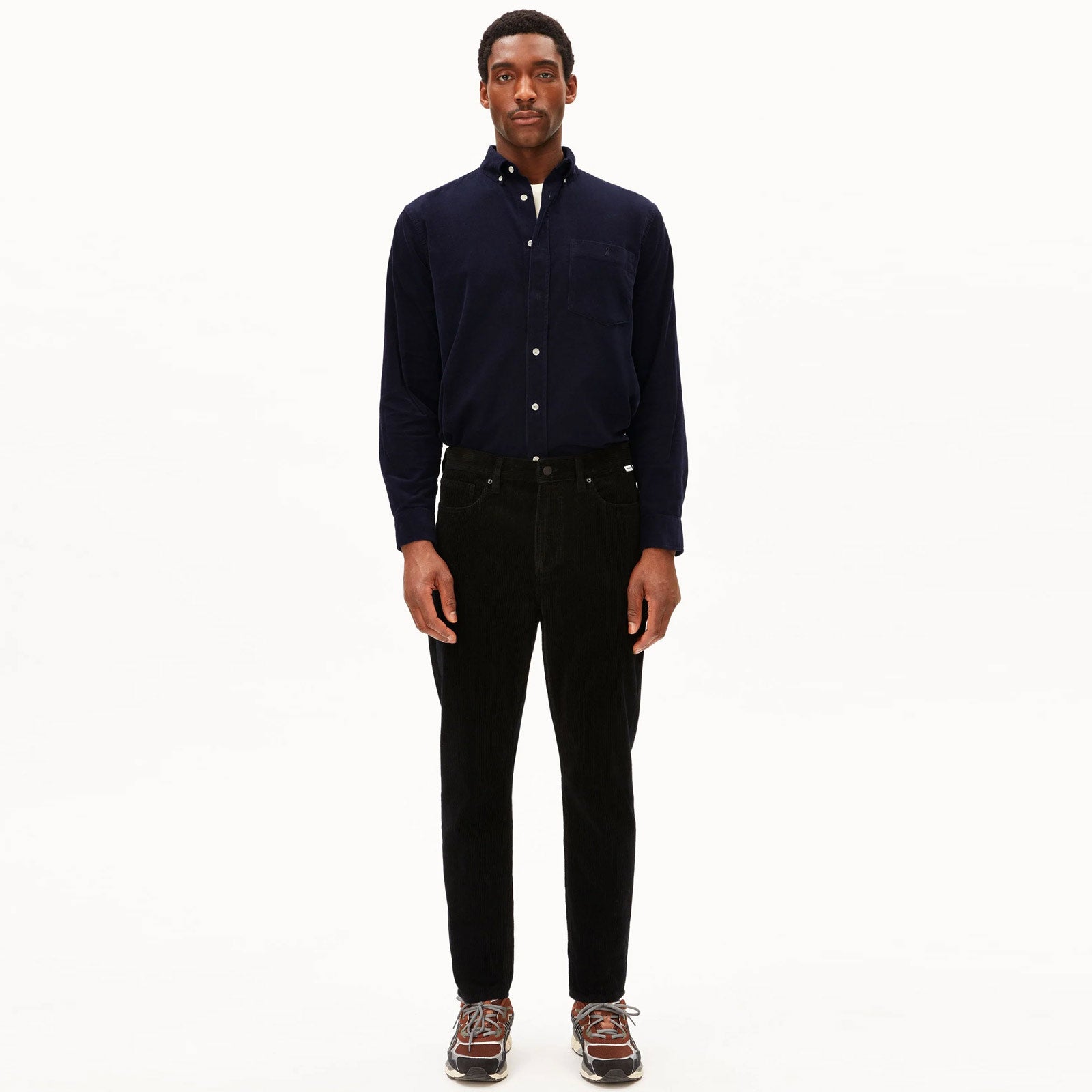 Maakx Corduroy Pants black