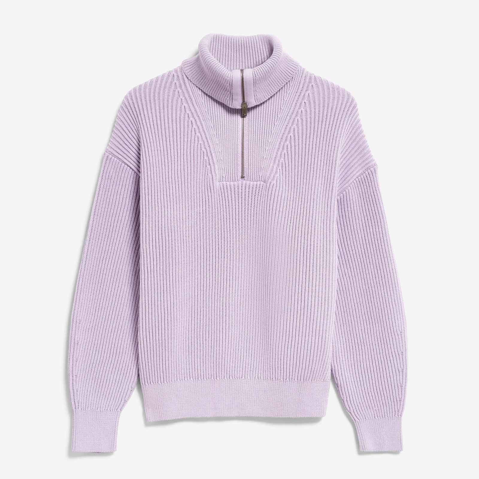 Troyer Vanisé Knit Sweater moonlit lilac