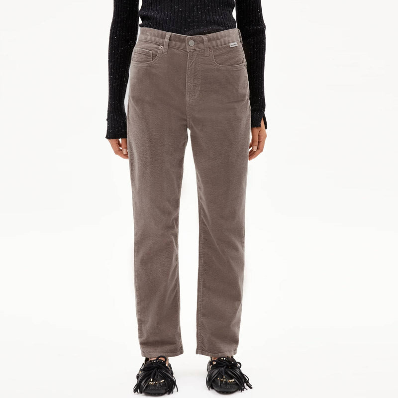 Aaikala Corduroy Pants walnut cream Armedangels
