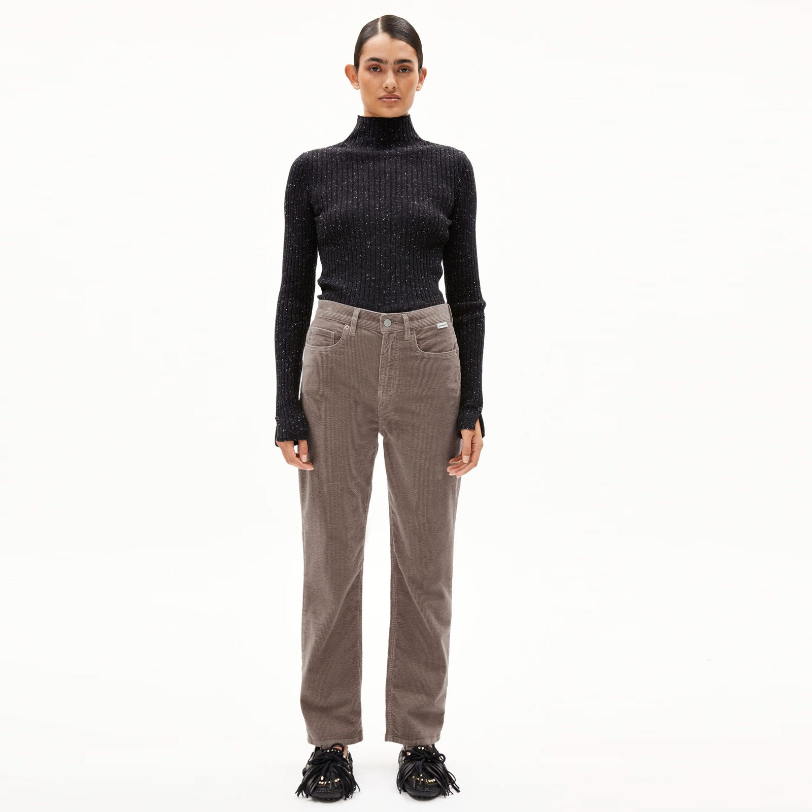 Aaikala Corduroy Pants walnut cream Armedangels