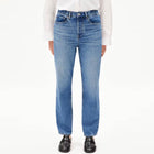 Aaikala High Waist Straight Jeans crunchy