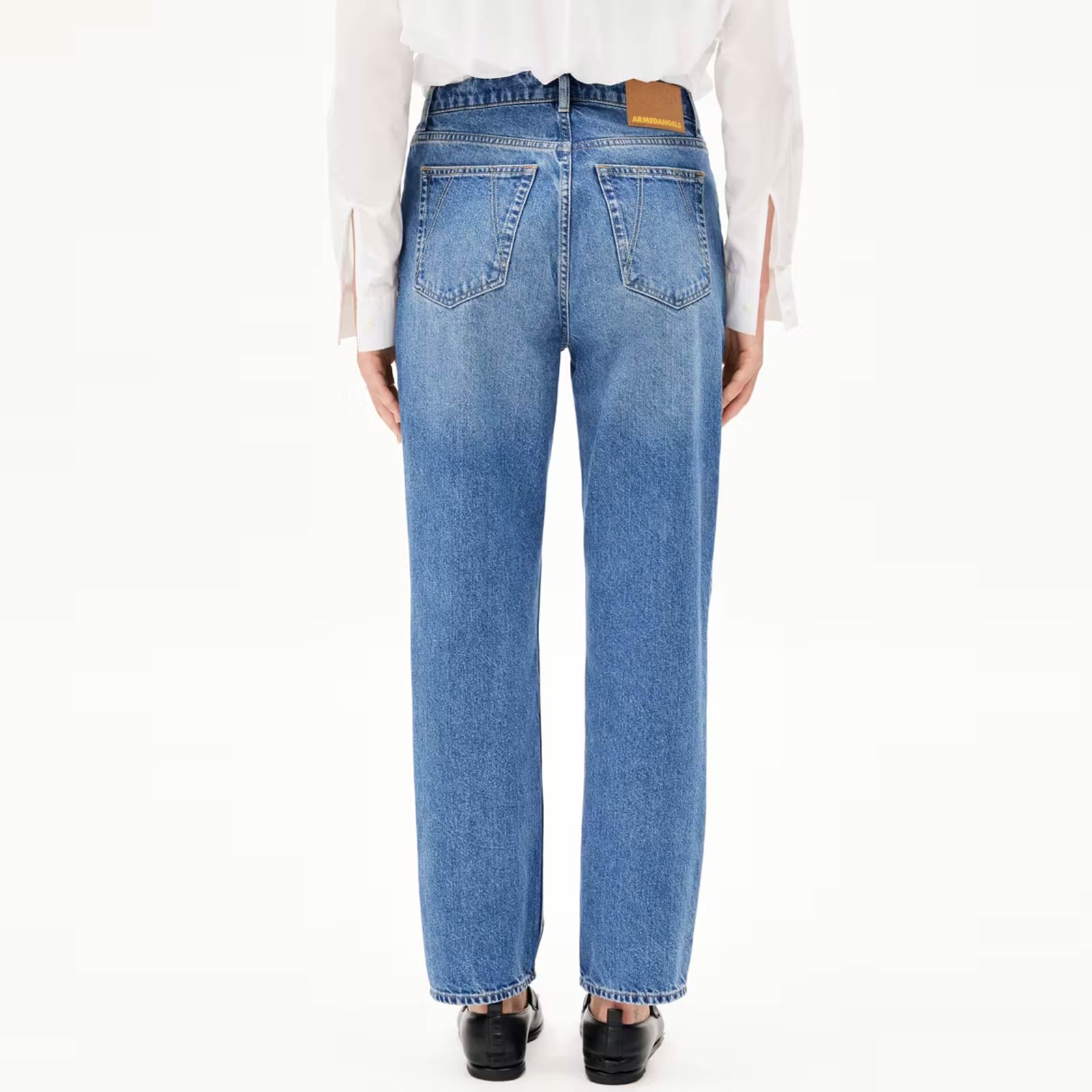 Aaikala High Waist Straight Jeans crunchy