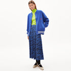 Aalison College Blouson dynamo blue-oatmilk