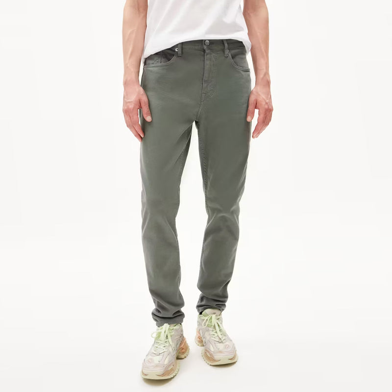 Aarjo Tarpa GMT DYE Jeans grey green