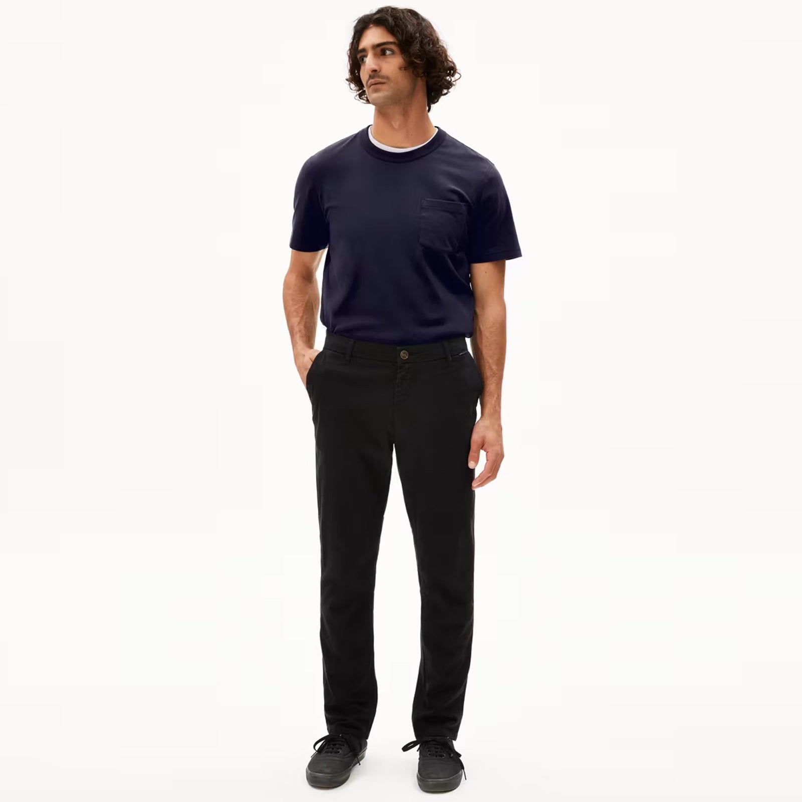 Aaster Regular Fit Chino black